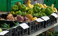 Farmer's market peppers Royalty Free Stock Photo