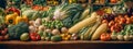 farmer& x27;s market, vegetables and various products. Generative AI,