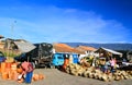 FarmerÃÂ´s market, Villa de Leyva, Colombia Royalty Free Stock Photo