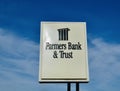 Farmers Bank and Trust Sign, Blytheville, Arkansas