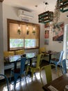 Interiors of Farmers Cafe, Bandra, Mumbai