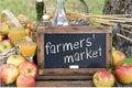 Farmers' market Royalty Free Stock Photo