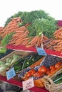 Farmers Market carrots and fresh vegtables
