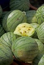 Farmers Market fresh watermellon