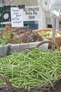 Farmers Market green beans