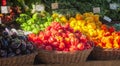 Farmers Market Produce Stand Royalty Free Stock Photo