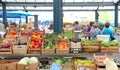 Farmers Market Stall Royalty Free Stock Photo