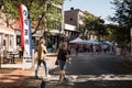 Farmers Market on a sunny summer day