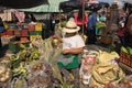 Farmers market in Villa de Leyva Colombia Royalty Free Stock Photo