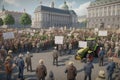 Farmers\' Peaceful Policy Protest