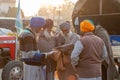 Farmers protest at delhi haryana border against new farmer law in india