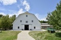 Farmhouse at Deanna Rose Children`s Farmstead, Overland Park, Kansas Royalty Free Stock Photo