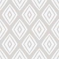 Farmhouse style diamond seamless repeat vector pattern sand white