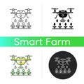 Farming drones icon