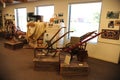 Farming exhibit at the West Tennessee Delta Heritage Center