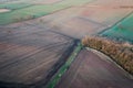 Farming Fields in Morning Light Royalty Free Stock Photo