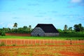 Farming house in Puerto Esperanza, Cuba Royalty Free Stock Photo