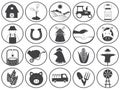 Farming Icons Vector Collection