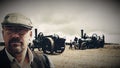 Farming Steam engines and country folk .uk Royalty Free Stock Photo