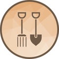 Farming Tools icon vector image.