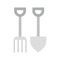 Farming Tools icon vector image. Royalty Free Stock Photo