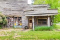 An abandoned gas station in the Palouse hills Royalty Free Stock Photo