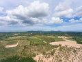 Farmland near Pattaya in Thailand Royalty Free Stock Photo