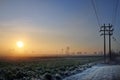 Farmland in the morning