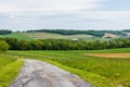 Farmland Surrounding William Kain Park in York County, Pennsylvania Royalty Free Stock Photo