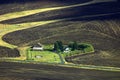 Farmlands of Palouse Royalty Free Stock Photo