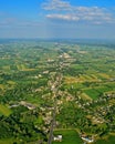 Farms and fields of lancaster county Royalty Free Stock Photo