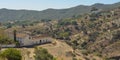 Farms and Mountains Around Carratraca Andalucia Spain.