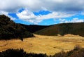 Farms on the Qinghai Tibet Plateau in Winter season Royalty Free Stock Photo