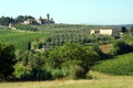 Farms in Tuscany, Italy Royalty Free Stock Photo