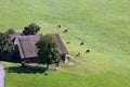 Farmstead in Alto Adige Royalty Free Stock Photo