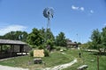 Farmstead at Deanna Rose Children`s Farmstead, Overland Park, Kansas Royalty Free Stock Photo