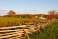 Farmstead at Gettysburg Royalty Free Stock Photo