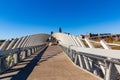 The Farnam Pier in the Heartland of America Park Omaha Nebraska USA Royalty Free Stock Photo