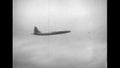 Big passengers airliner Bristol Brabazon prototype in flight in rare video