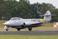 Former Royal Air Force Gloster Meteor T7 vintage jet warbird G-BWMF