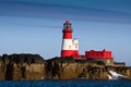 Farne Lighthouse Royalty Free Stock Photo