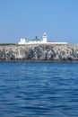 Farne Lighthouse, Inner Farne, Farne Islands Royalty Free Stock Photo