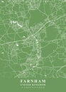 Farnham - United Kingdom Jade Plane Map