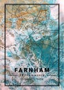 Farnham - United Kingdom Sunmix Marble Map
