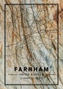 Farnham - United Kingdom Zoe Marble Map