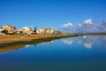 Faro beach in Algarve Portugal