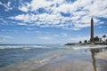 Faro de Maspalomas, Gran Canaria, Spain Royalty Free Stock Photo