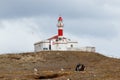 Faro Isla Magdalena, Maritime Signalling Lighthouse at Famous Penguin Reserve National Monument on Magdalena Island in