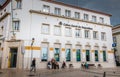 facade of an agency of the Portuguese bank Caixa Geral de Depositos