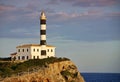 Faro Punta de ses Crestes Royalty Free Stock Photo